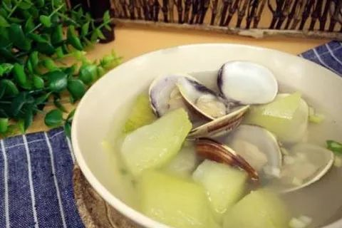 扇贝肉冬瓜汤 