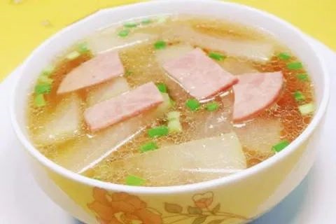 扇贝肉冬瓜汤 